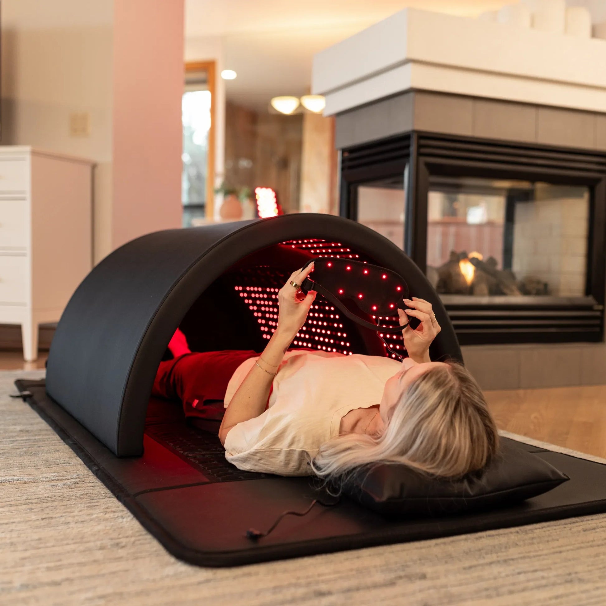 Full Spectrum Infrared Sauna Dome | With Red Light & PEMF | 0 EMF Full Spectrum Infrared Sauna Dome | With Red Light & PEMF | 0 EMF